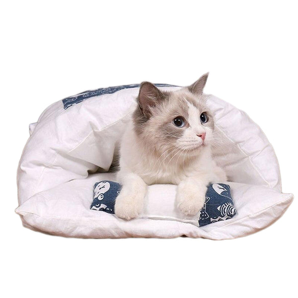 Gemütlicher Katzenschlafsack – SnugKitty