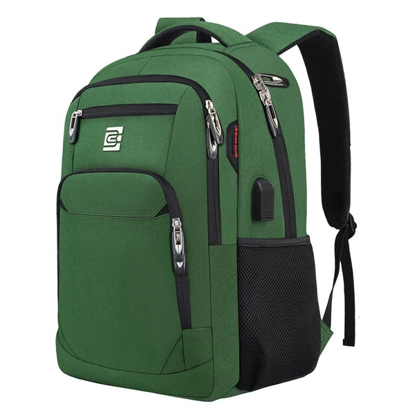 SlimTrek - Schlanks Business-Laptop-Rucksack mit USB-Port