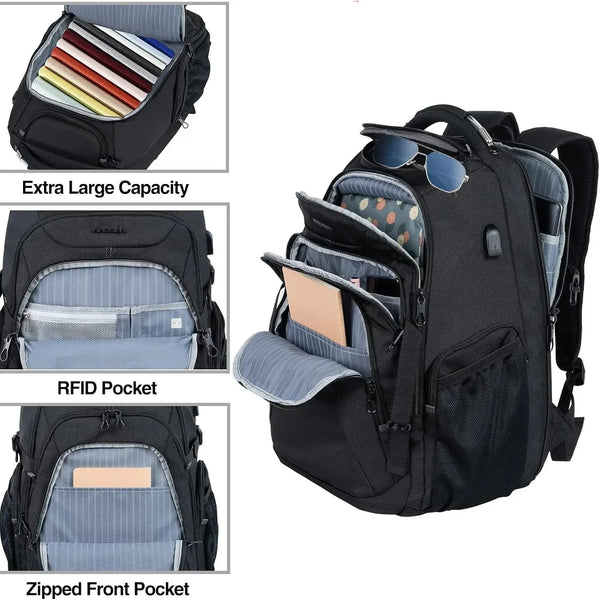 HydroMax - XL Wasserdichti Laptop-Reise-Rucksack