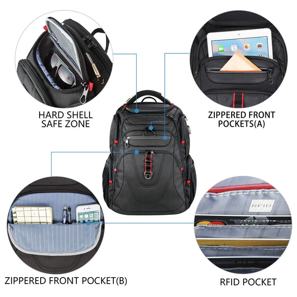 HydroMax - XL Wasserdichti Laptop-Reise-Rucksack