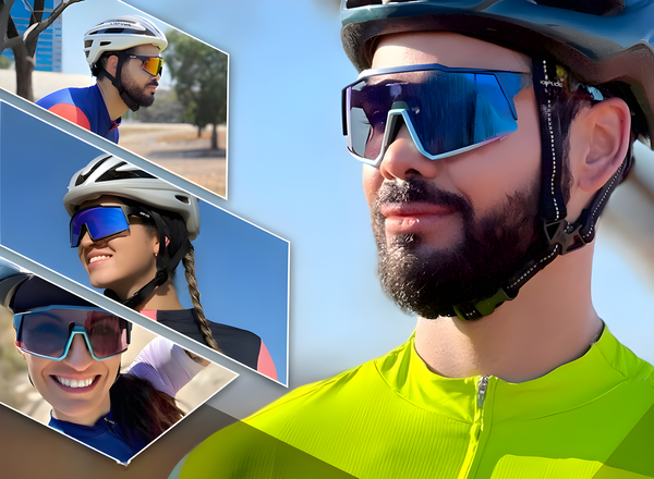 Fortschrittliche Fahrradbrille