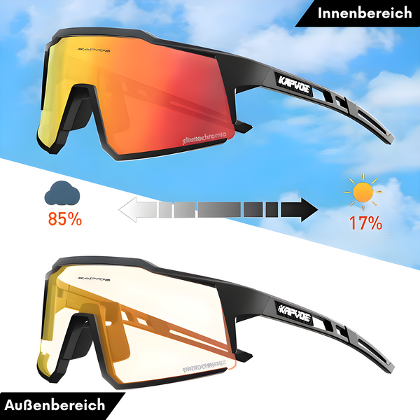 Fortschrittliche Fahrradbrille