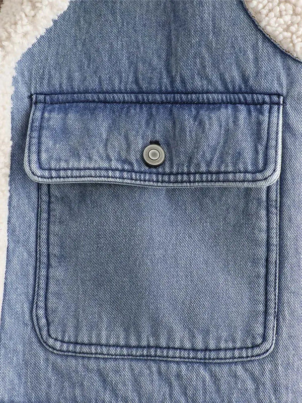 Damen Denim-Weste