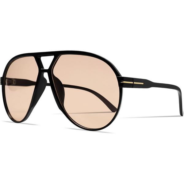 Retro Oversized Aviator Sonnenbrille