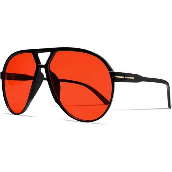 Retro Oversized Aviator Sonnenbrille