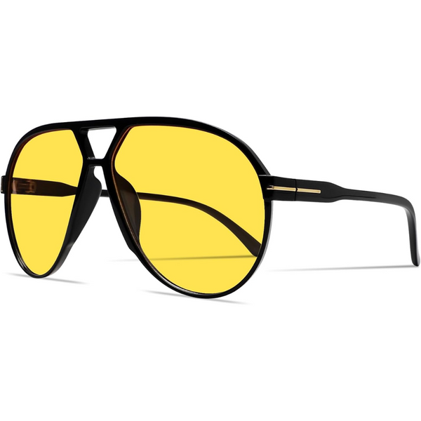 Retro Oversized Aviator Sonnenbrille