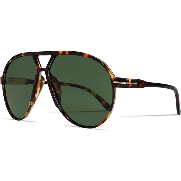 Retro Oversized Aviator Sonnenbrille