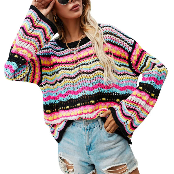 Daria - Bohemian Pullover damen