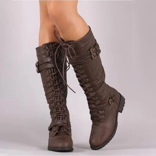 Thea – Retro-Stiefel für Damen