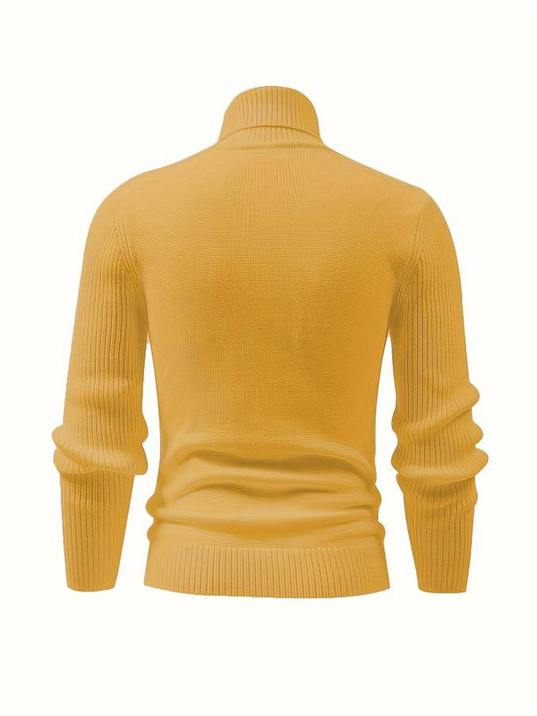 Moritz - Rollkragen Rippstrick Pullover für Männe