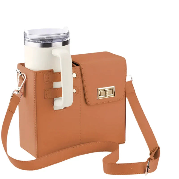 CupTote - Schrägträg-Messenger-Tasche für Wasserbecher