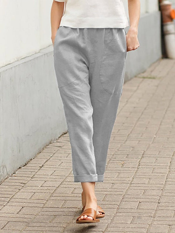 Vielseitige Damen-Cropped-Hose