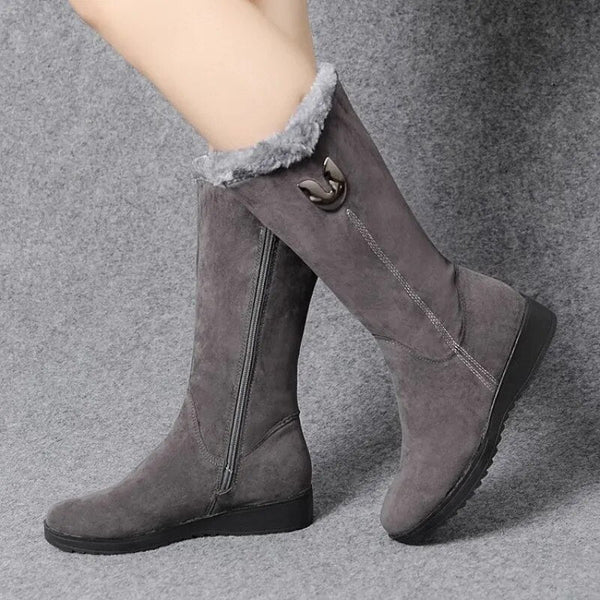 Bela - Bequemi Reissverschluss-Stiefel für Fraue