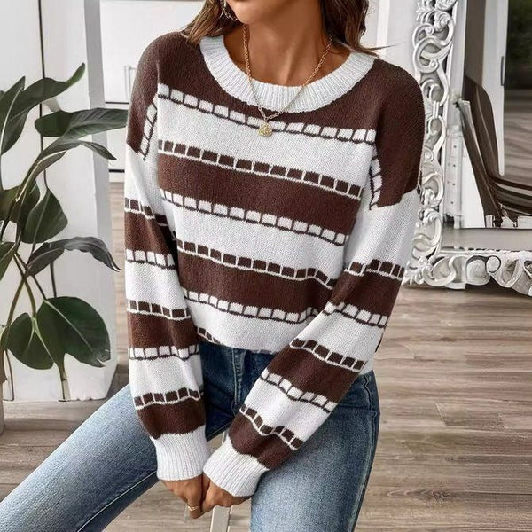 Clothilde – Stylischer Farbblock-Pullover für Damen