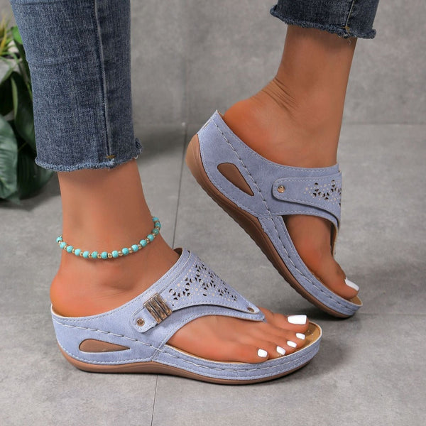 Gia - Komfort Keilsandalen