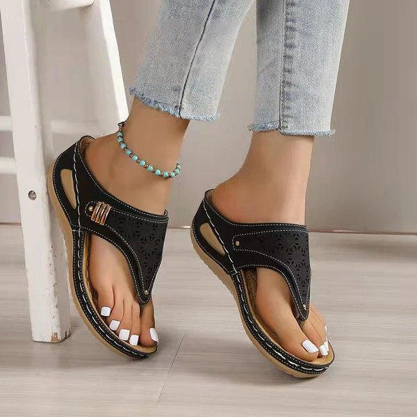 Gia - Komfort Keilsandalen