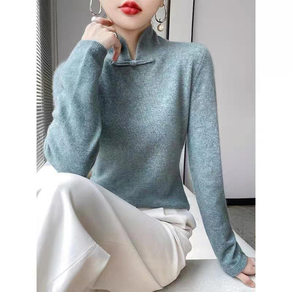 Cyra – Retro-Rollkragenpullover für Damen