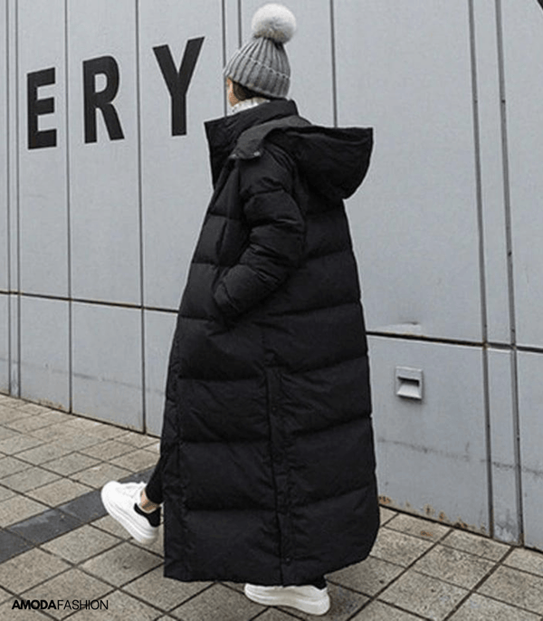 Übergroßer Damen-Winterparka